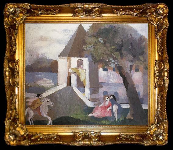 framed  Marie Laurencin Charming prince coming, ta009-2